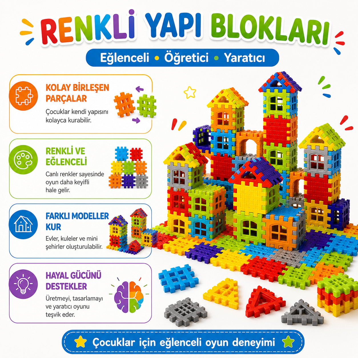 Minoza Mini Şehir 128 Parça